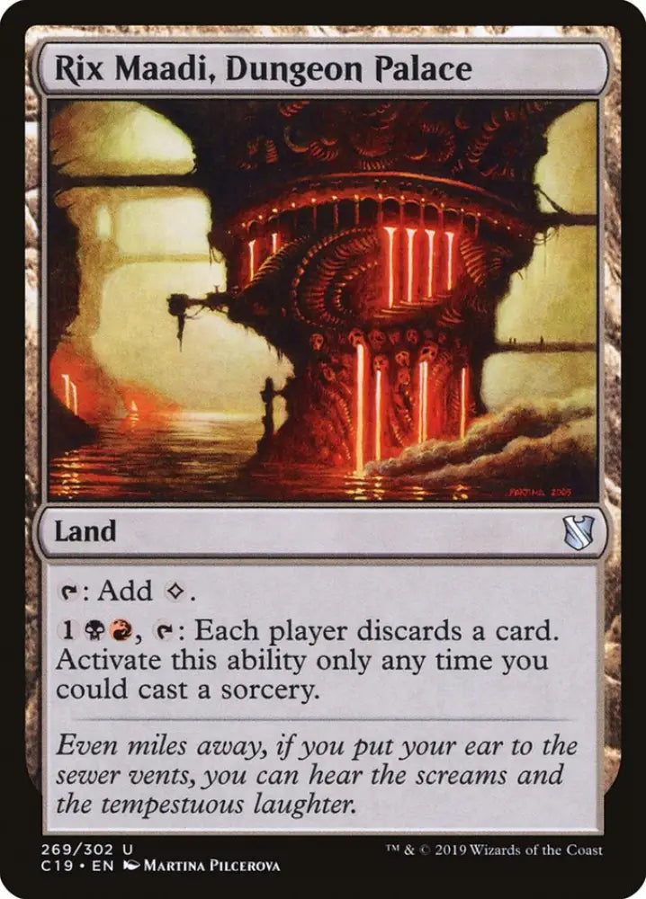 Rix Maadi Dungeon Palace [Commander 2019] - MTG Single