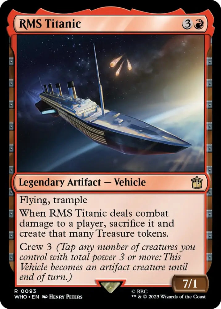 RMS Titanic [Doctor Who] - MTG Single