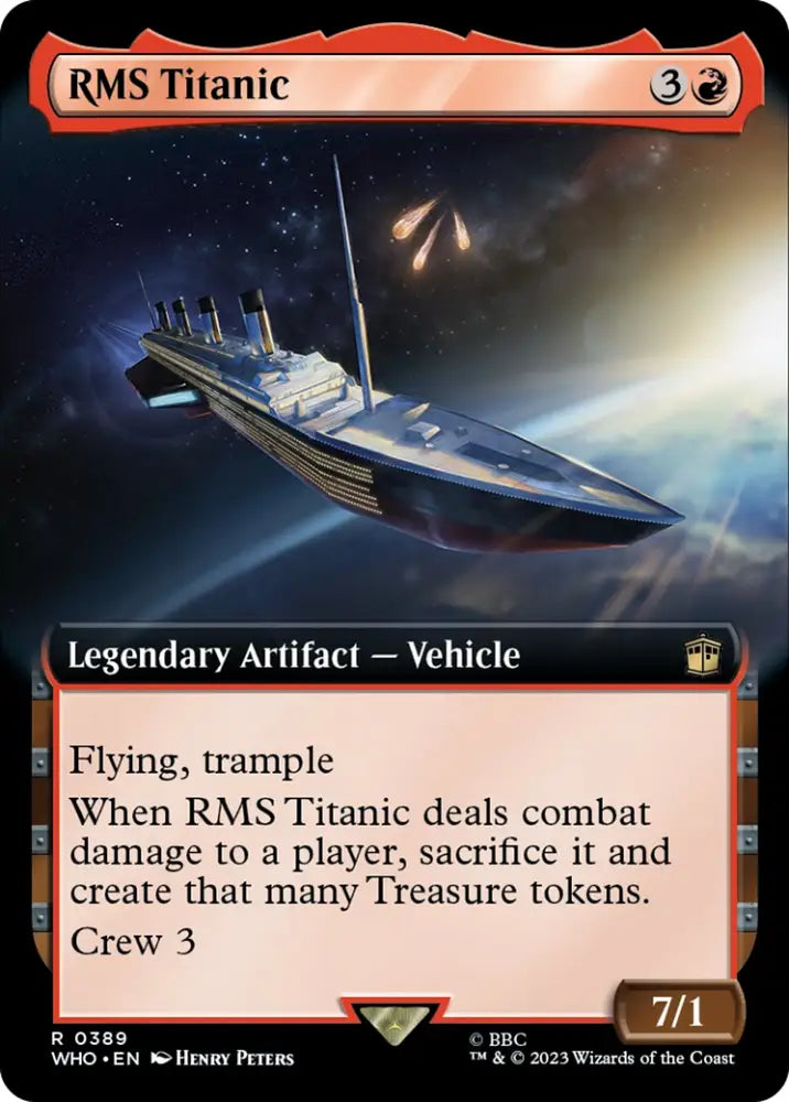 RMS Titanic (Extended Art) [Doctor Who] - MTG Single