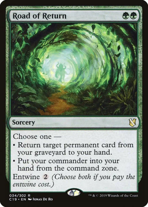 Road of Return [Commander 2019] - MTG Single