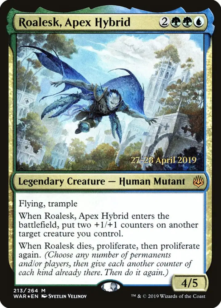 Roalesk Apex Hybrid [War of the Spark Prerelease Promos] - MTG Single