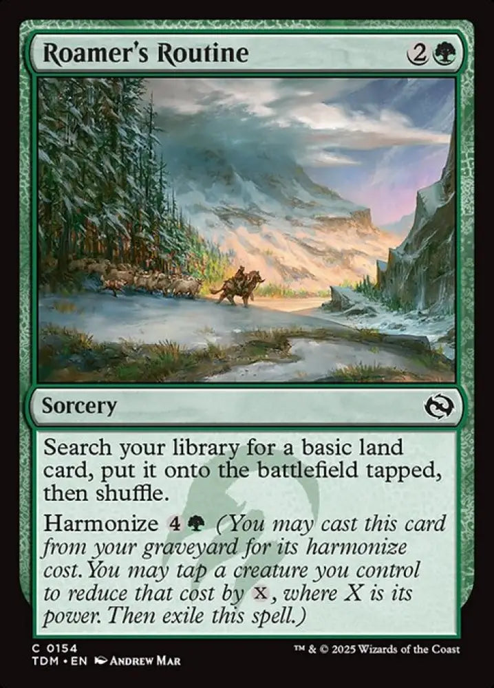 Roamer's Routine (154) [Tarkir: Dragonstorm]