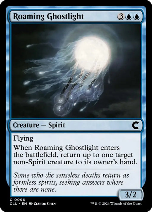 Roaming Ghostlight [Ravnica: Clue Edition] - MTG Single