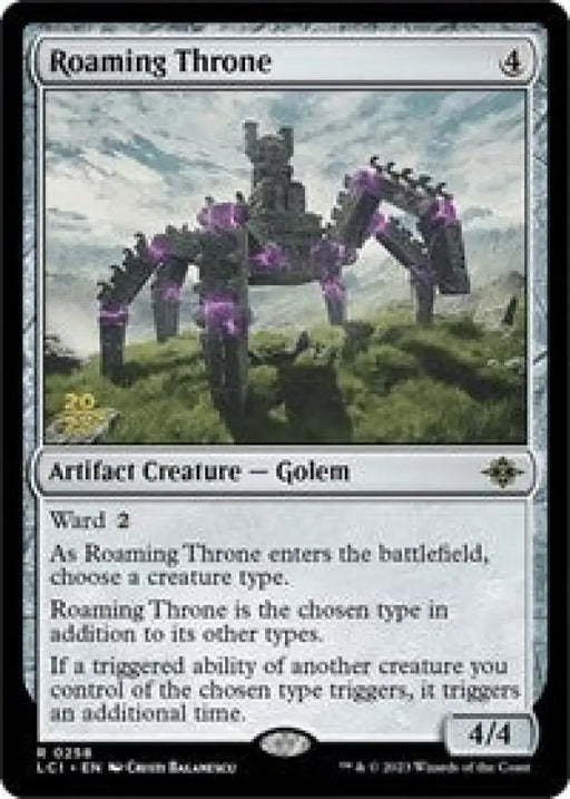 Roaming Throne (258) [Prerelease Cards]