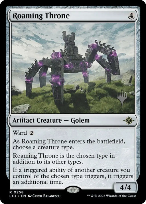Roaming Throne (Promo Pack) [The Lost Caverns of Ixalan Promos] - MTG Single