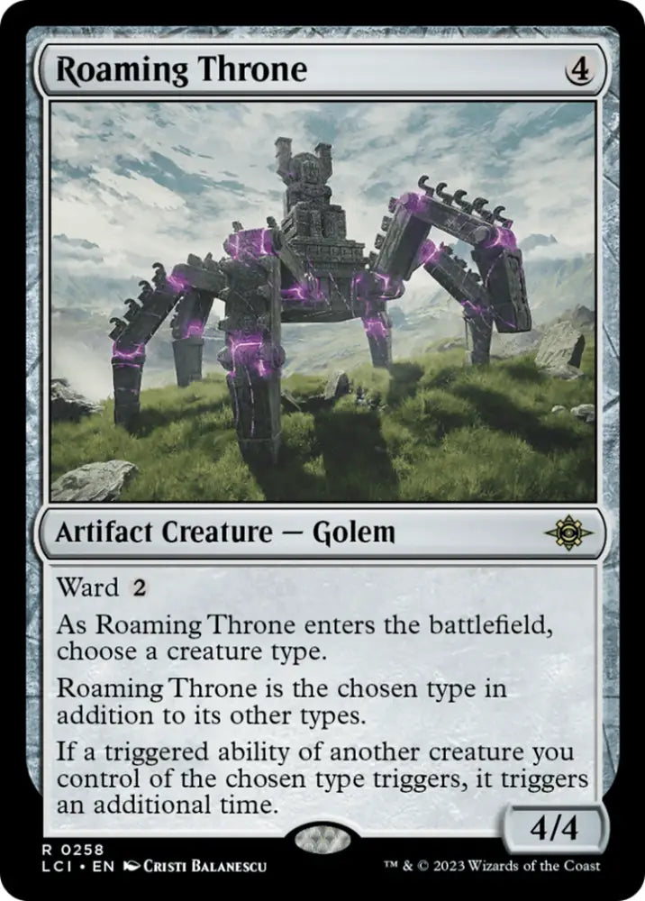 Roaming Throne [The Lost Caverns of Ixalan] - MTG Single