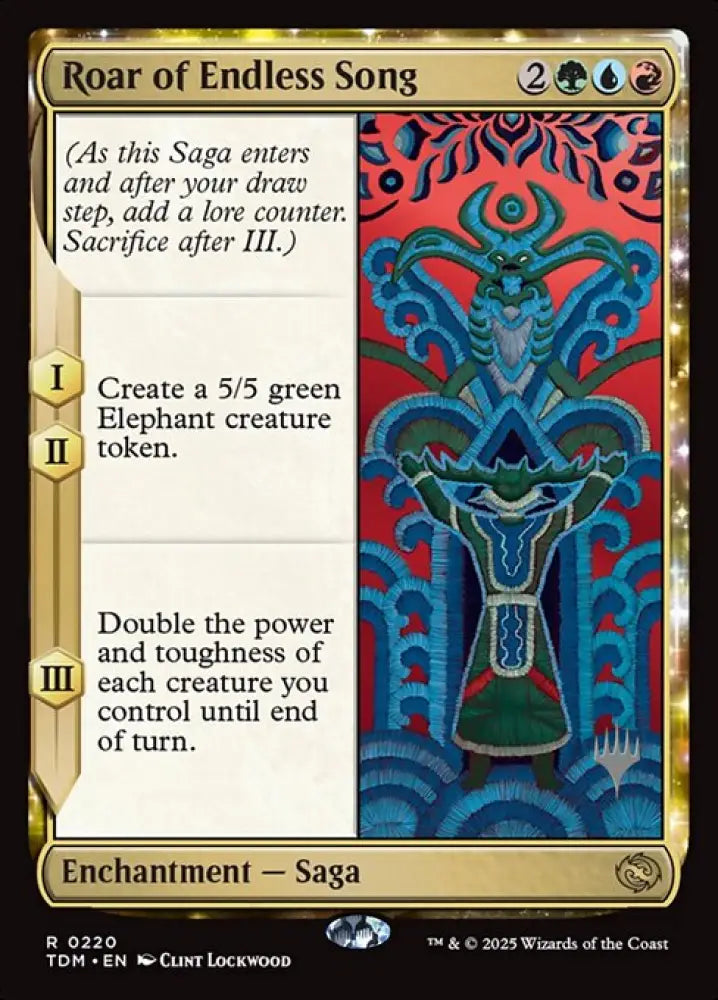 Roar of Endless Song (220p) [Tarkir: Dragonstorm Promos]