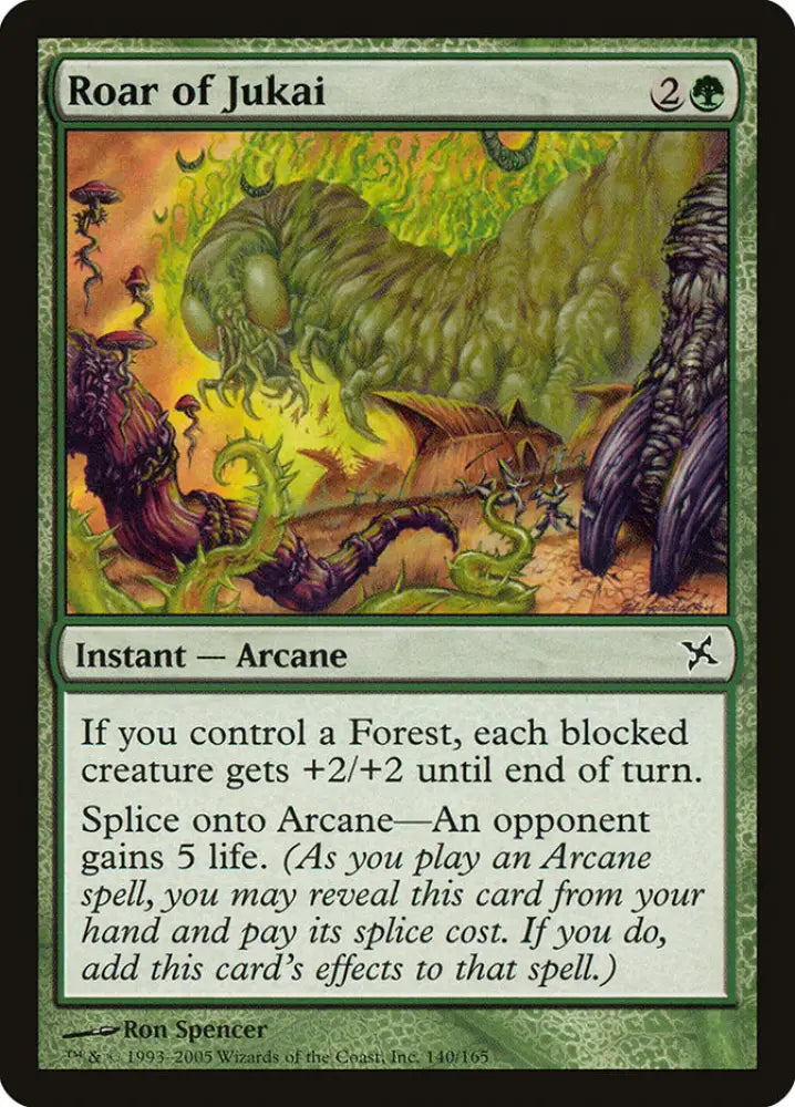Roar of Jukai [Betrayers of Kamigawa] - MTG Single