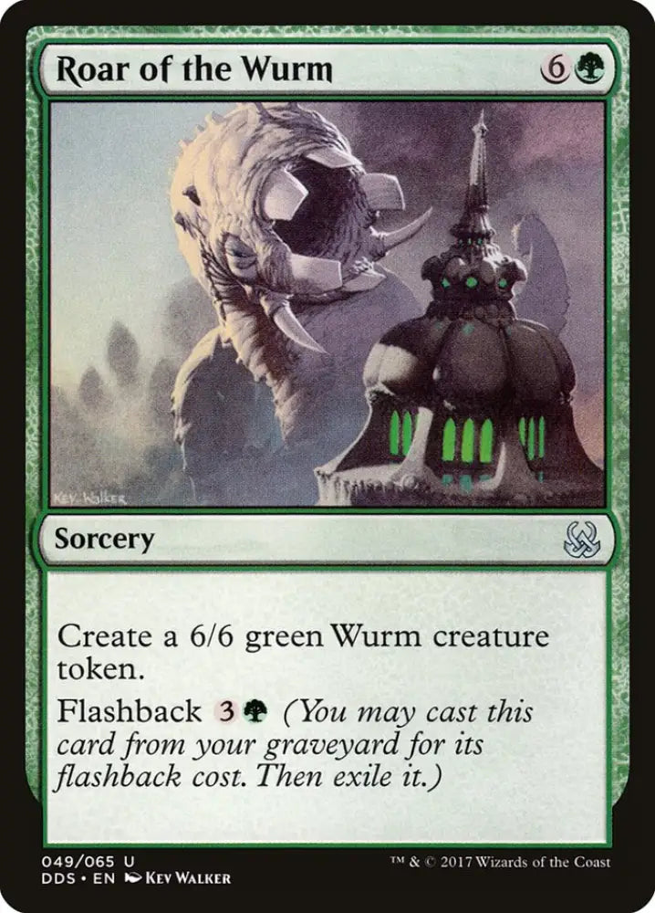 Roar of the Wurm [Duel Decks: Mind vs. Might] - MTG Single