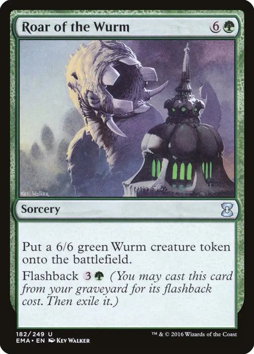 Roar of the Wurm [Eternal Masters] - MTG Single