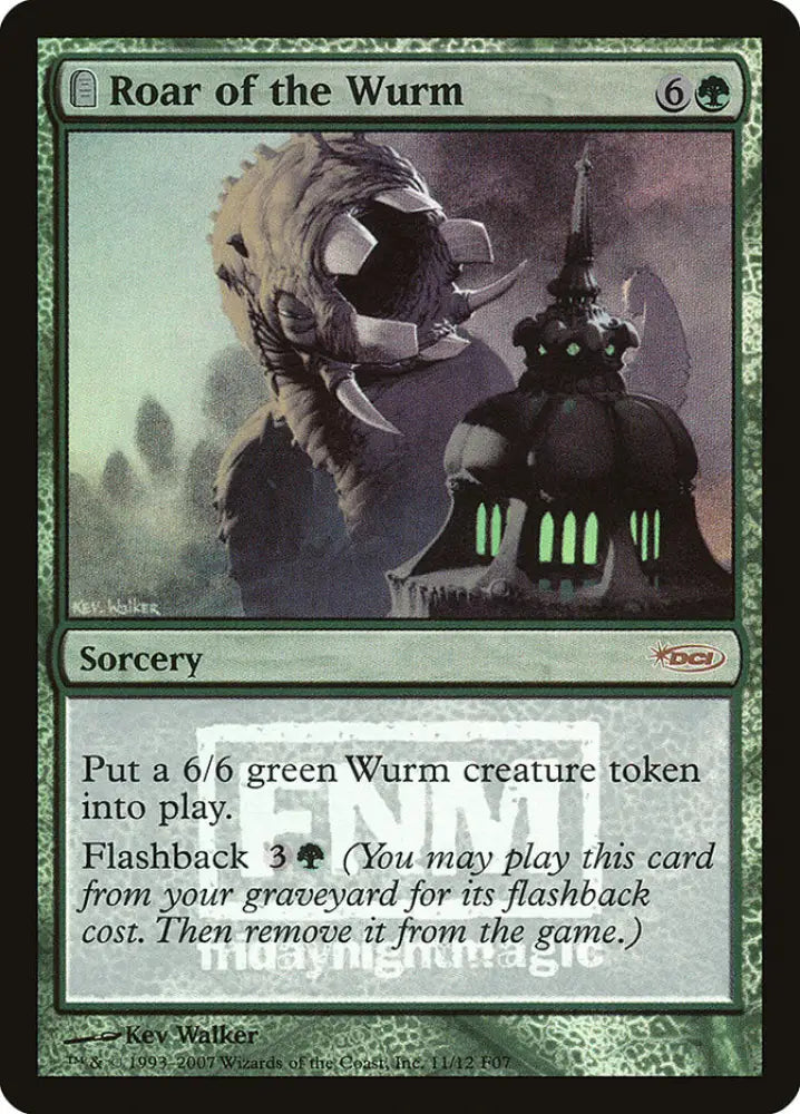Roar of the Wurm [Friday Night Magic 2007] - MTG Single