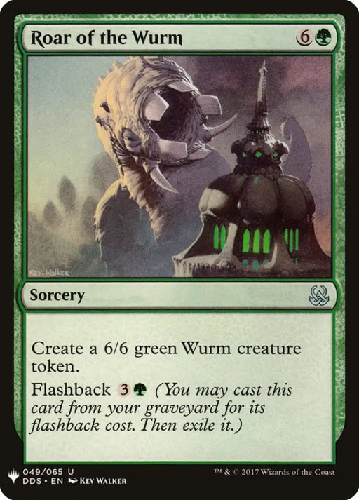 Roar of the Wurm [Mystery Booster] - MTG Single