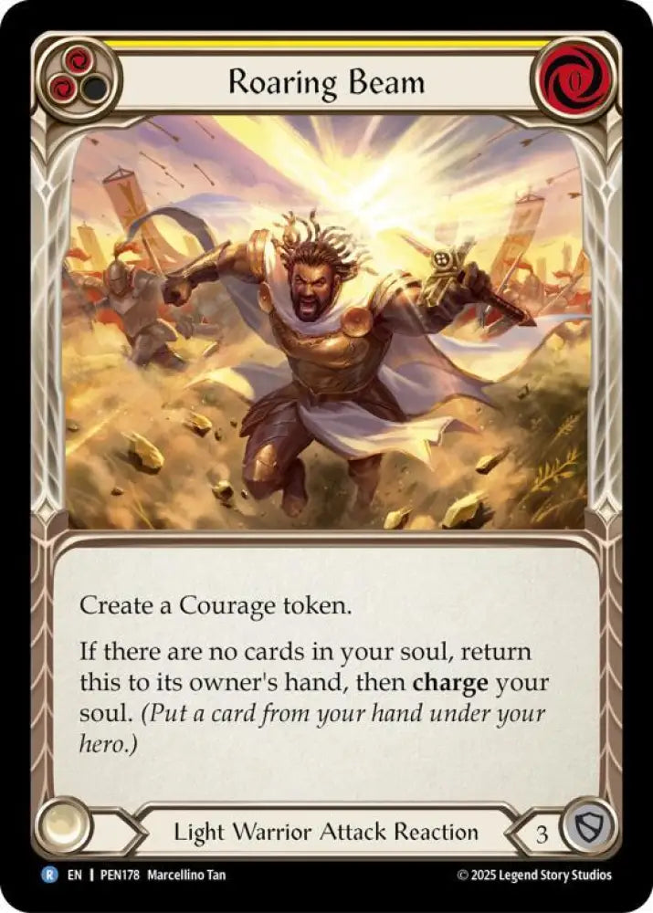 Roaring Beam (Yellow) (PEN178) [Compendium of Rathe]