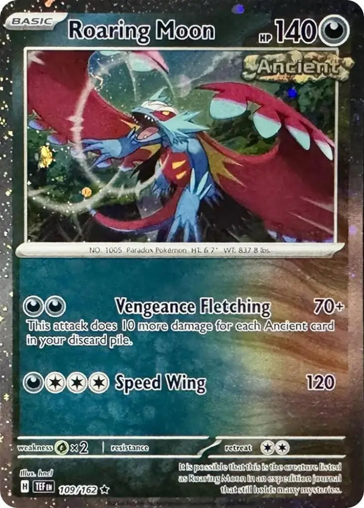 Roaring Moon (109/162) (Cosmos Holo) [Miscellaneous Cards] - Pokemon Single