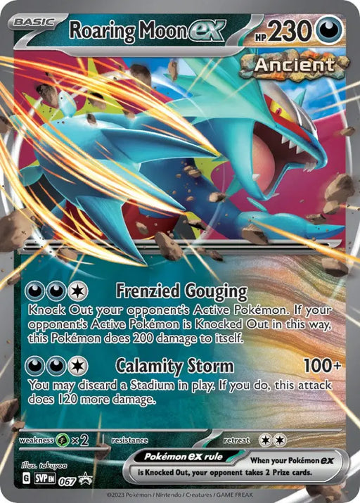 Roaring Moon ex (067) [Scarlet & Violet: Black Star Promos] - Pokemon Single