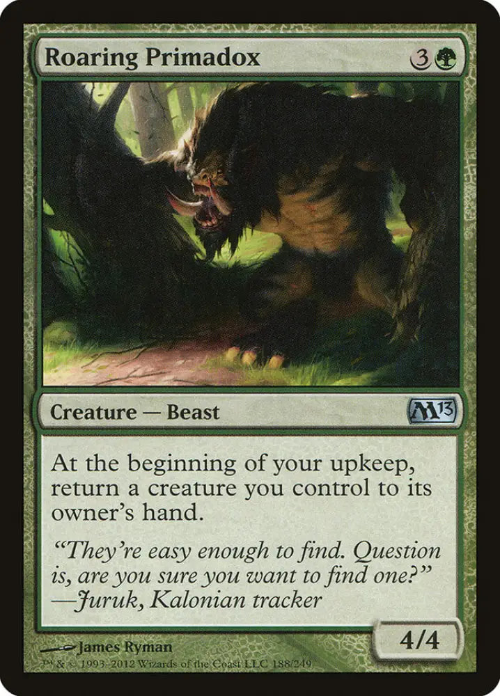 Roaring Primadox [Magic 2013] - MTG Single
