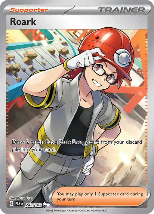 Roark (242/182) [Scarlet & Violet: Paradox Rift] - Pokemon Single
