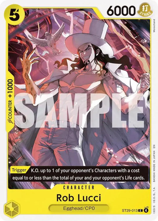 Rob Lucci (ST29-013) [Starter Deck 29: Egghead]