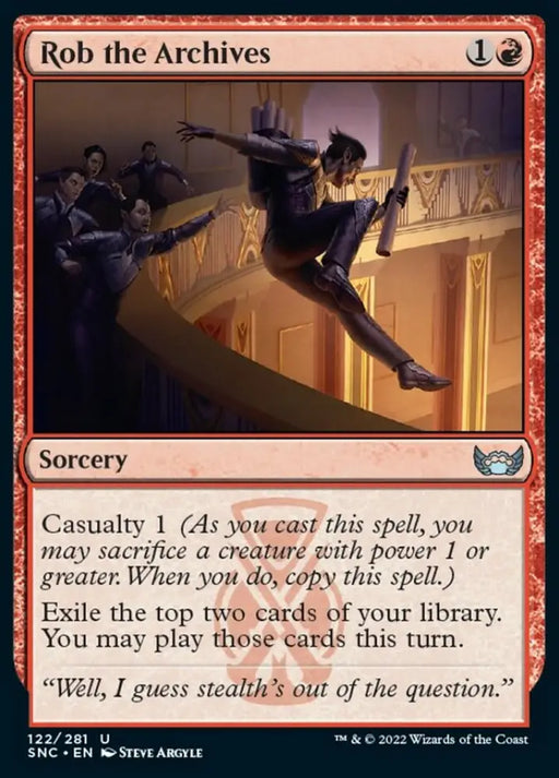 Rob the Archives [Streets of New Capenna] - MTG Single