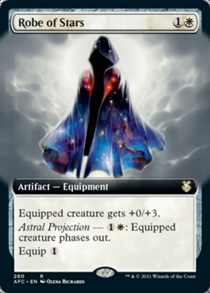Robe of Stars (Extended Art) [Dungeons & Dragons: Adventures in the Forgotten Realms Commander] - MTG Single