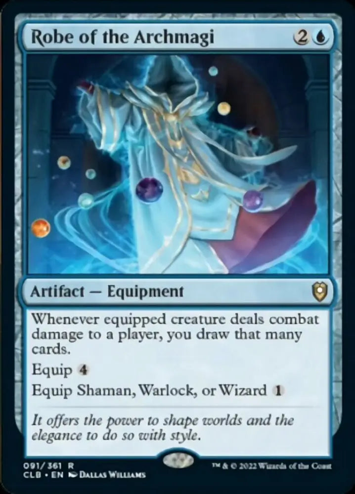 Robe of the Archmagi [Commander Legends: Battle for Baldur’s Gate] - MTG Single