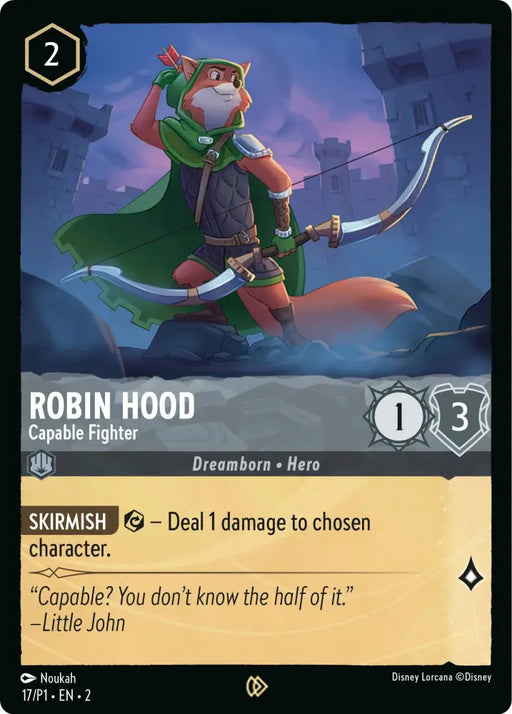 Robin Hood - Capable Fighter (17) [Promo Cards] - Lorcana Single