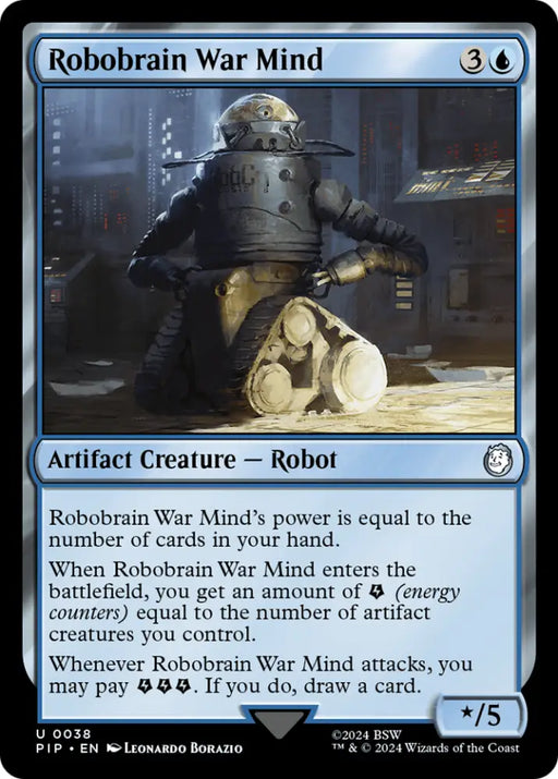 Robobrain War Mind [Fallout] - MTG Single