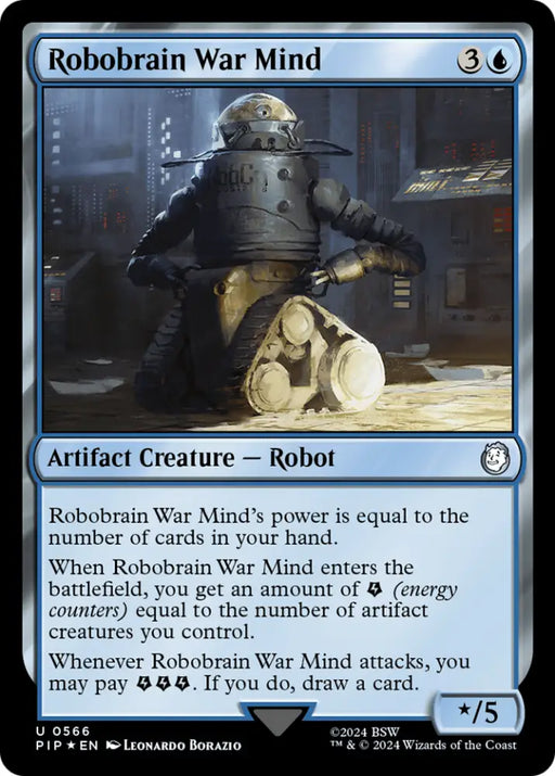Robobrain War Mind (Surge Foil) [Fallout] - MTG Single