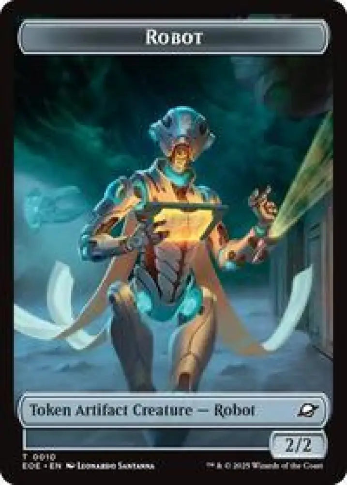 Robot // Drone Double-Sided Token (10 // 3) [Edge of Eternities]