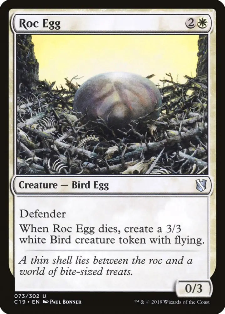 Roc Egg [Commander 2019] - MTG Single