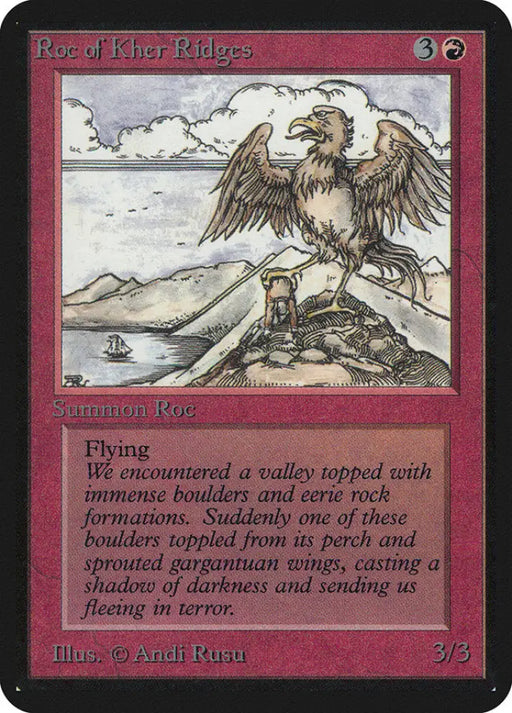 Roc of Kher Ridges [Alpha Edition] - MTG Single