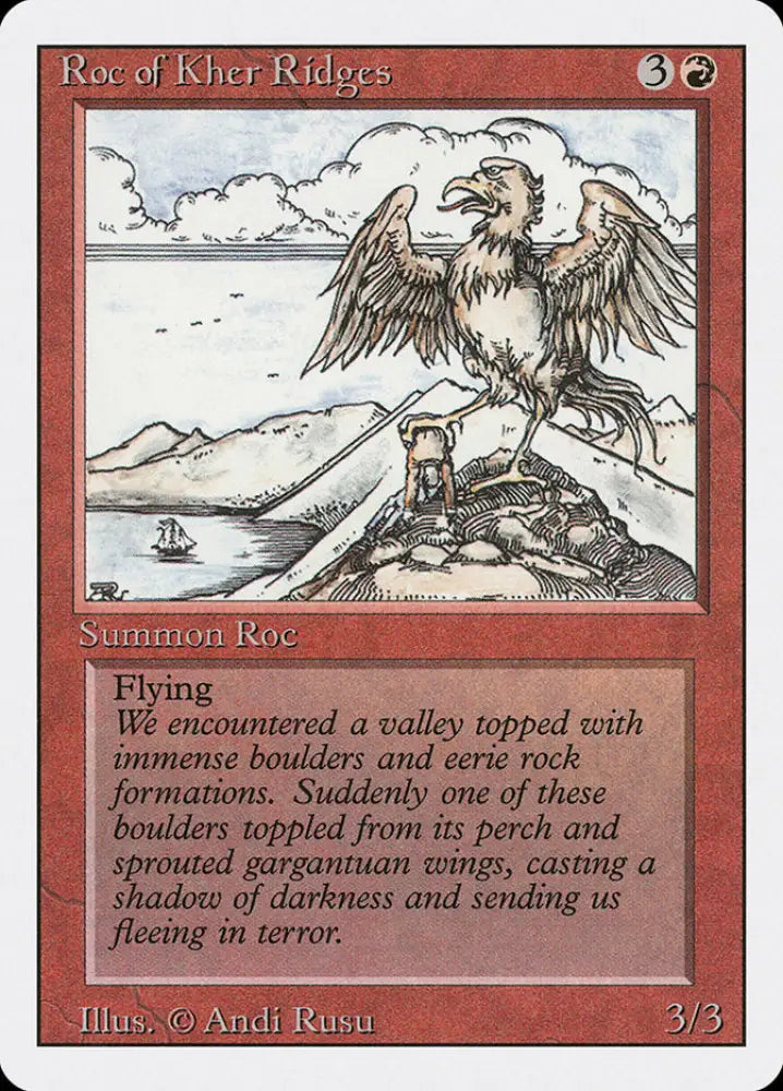 Roc of Kher Ridges [Revised Edition] - MTG Single