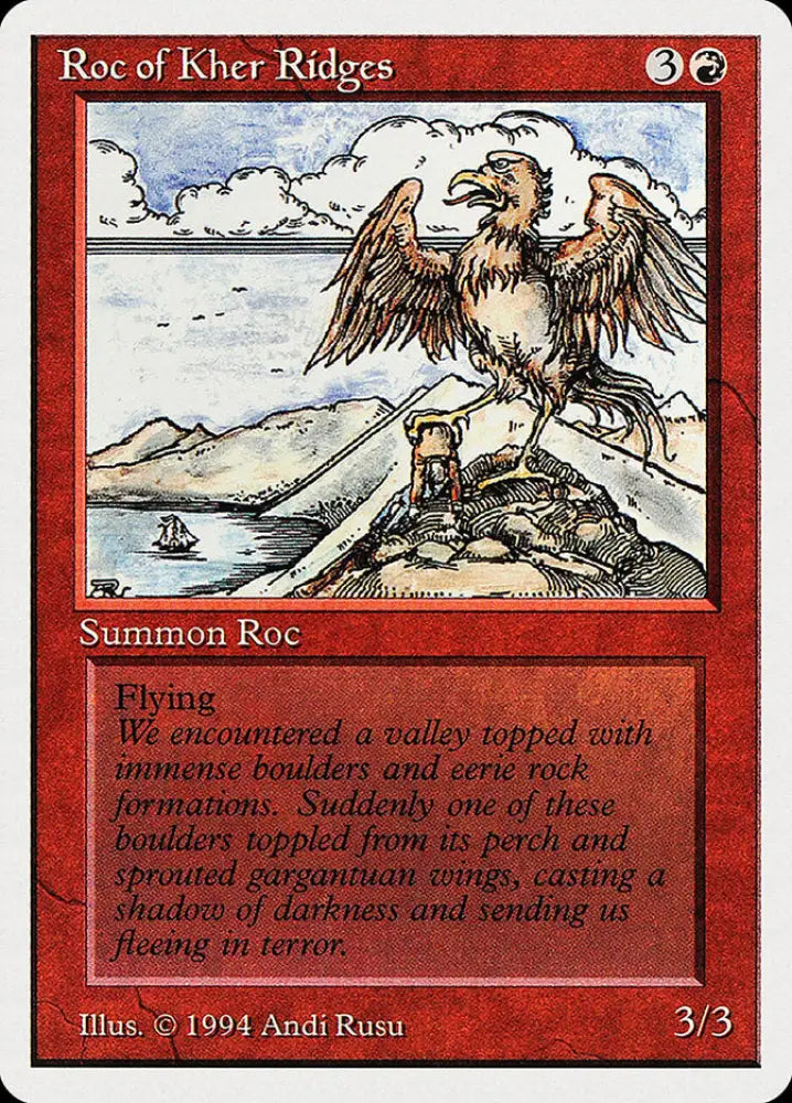 Roc of Kher Ridges [Summer Magic / Edgar] - MTG Single