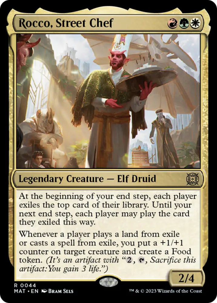 Rocco Street Chef [March of the Machine: The Aftermath] - MTG Single