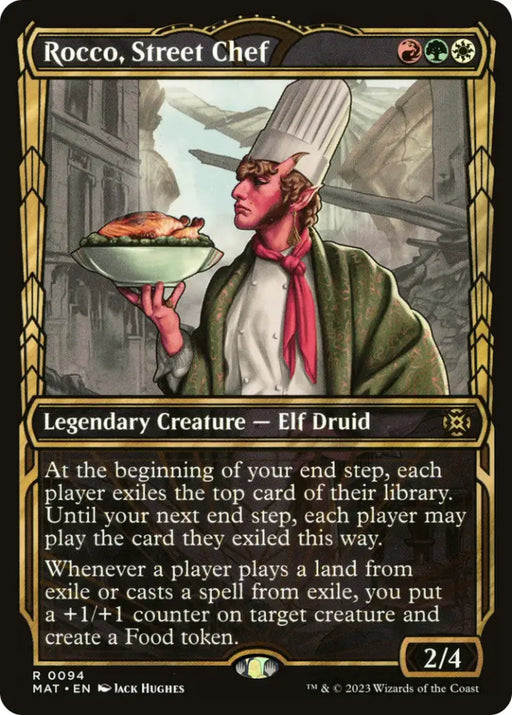 Rocco Street Chef (Showcase) [March of the Machine: The Aftermath] - MTG Single