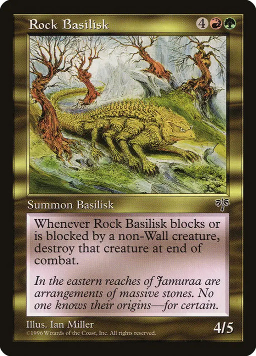 Rock Basilisk [Mirage] - MTG Single
