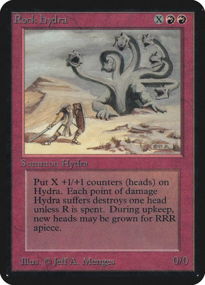 Rock Hydra [Alpha Edition] - MTG Single