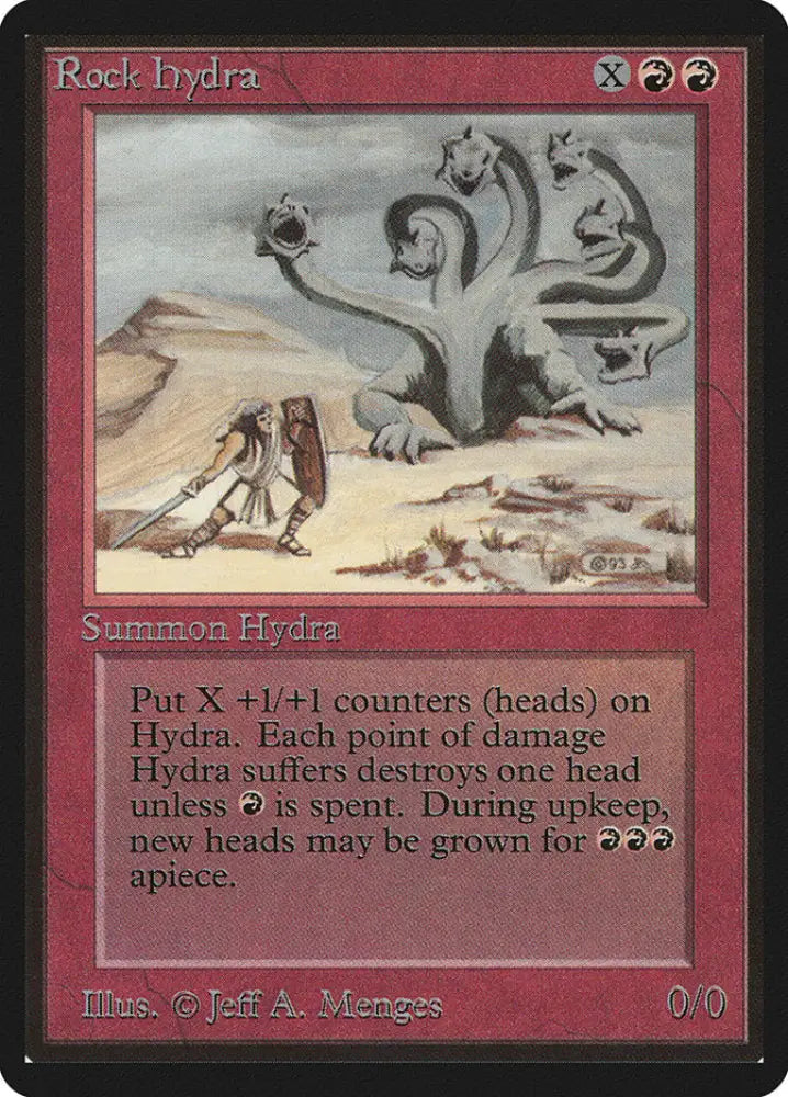 Rock Hydra [Beta Edition] - MTG Single