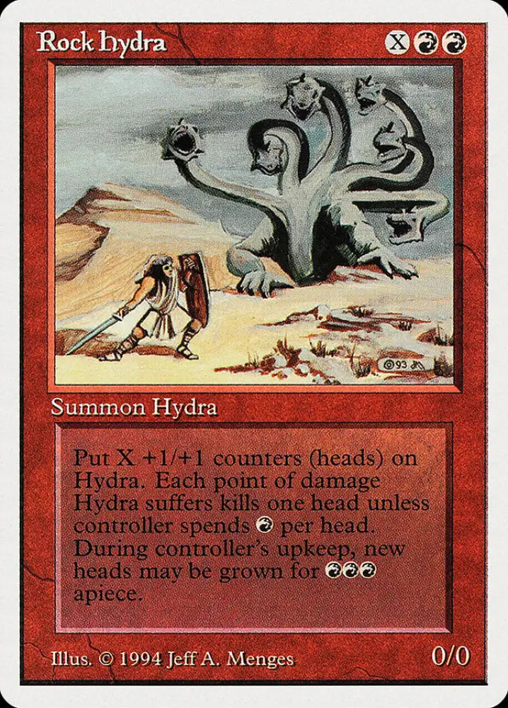Rock Hydra [Summer Magic / Edgar] - MTG Single