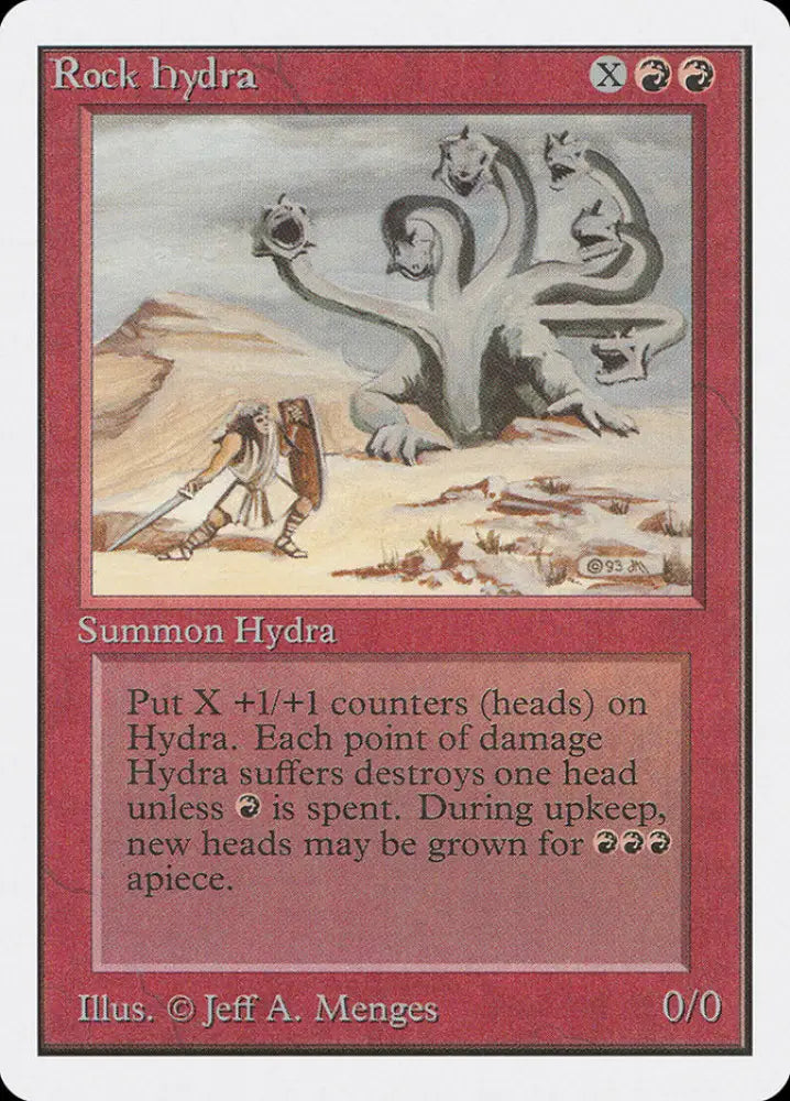 Rock Hydra [Unlimited Edition] - MTG Single