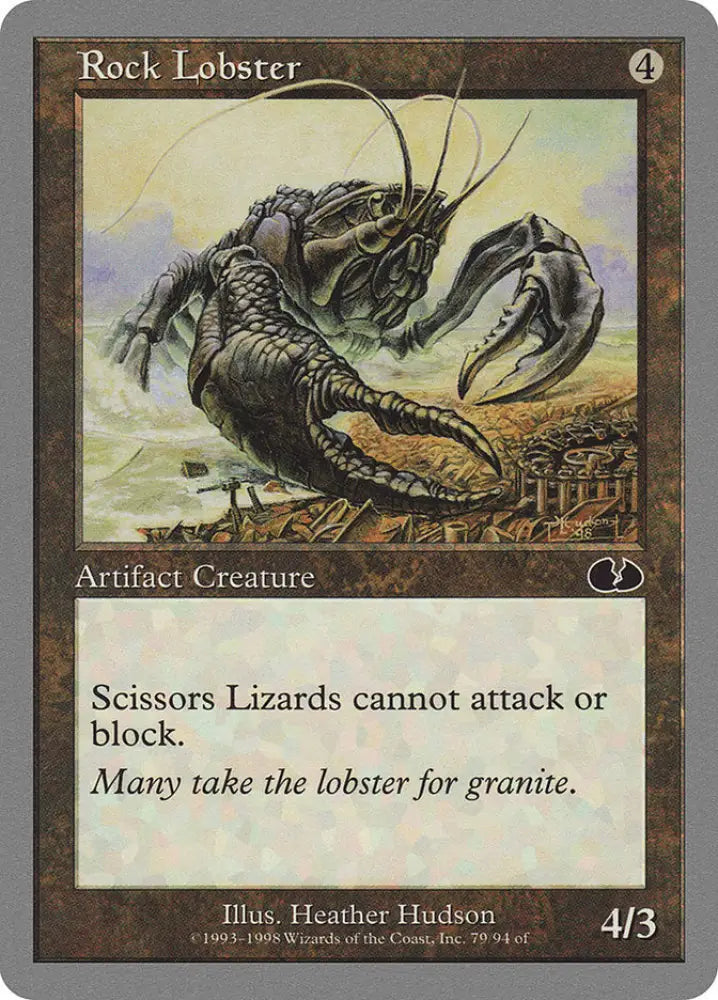 Rock Lobster [Unglued] - MTG Single