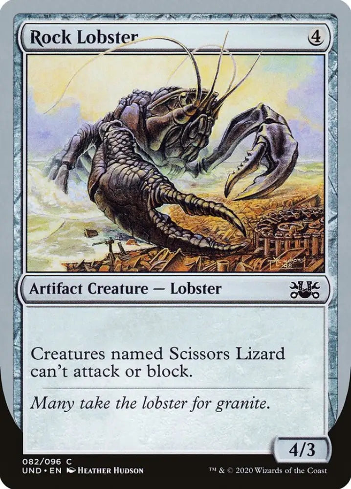 Rock Lobster [Unsanctioned] - MTG Single