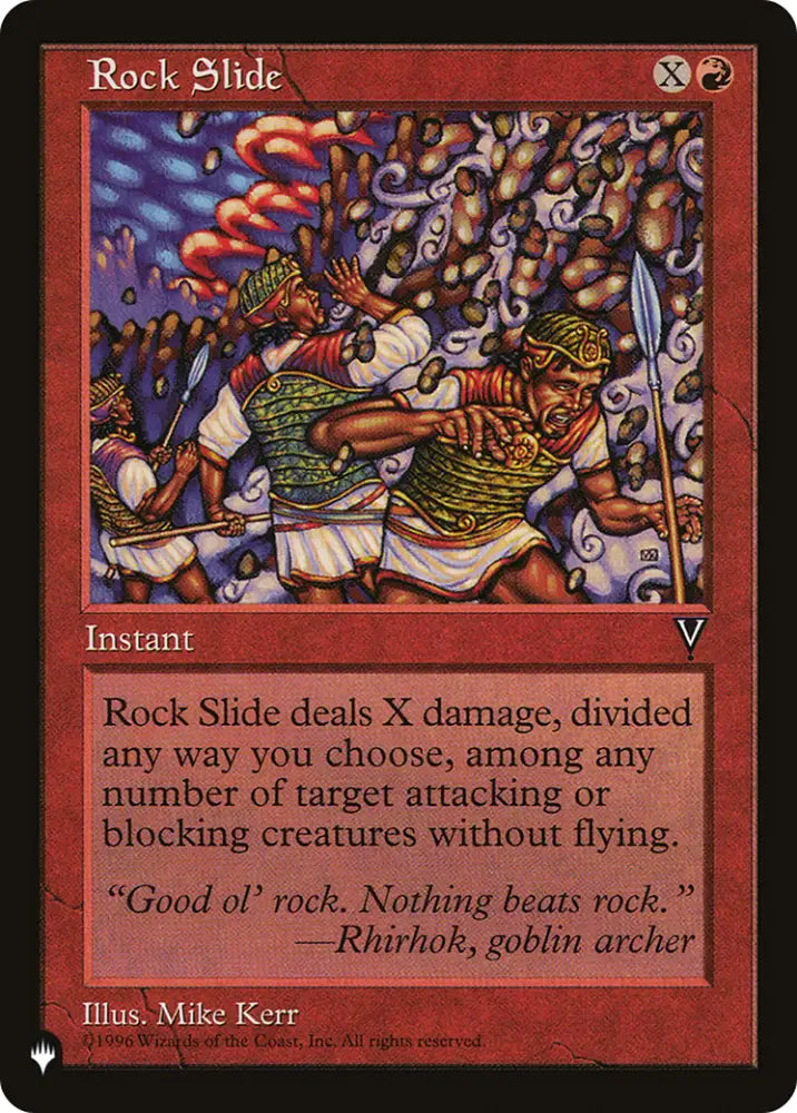 Rock Slide [The List] - MTG Single