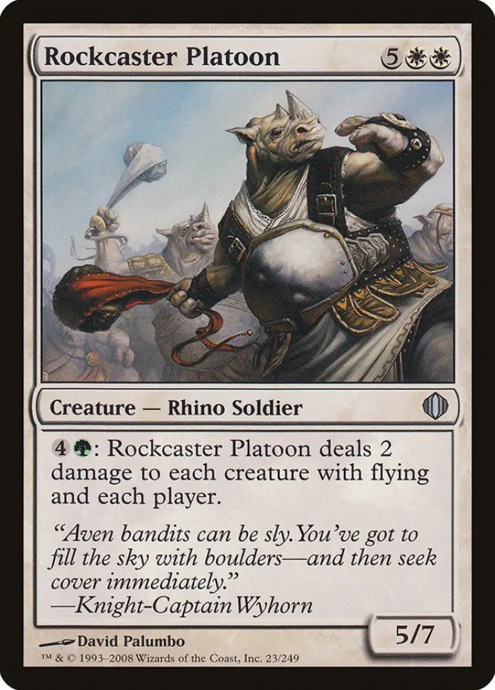 Rockcaster Platoon [Shards of Alara] - MTG Single