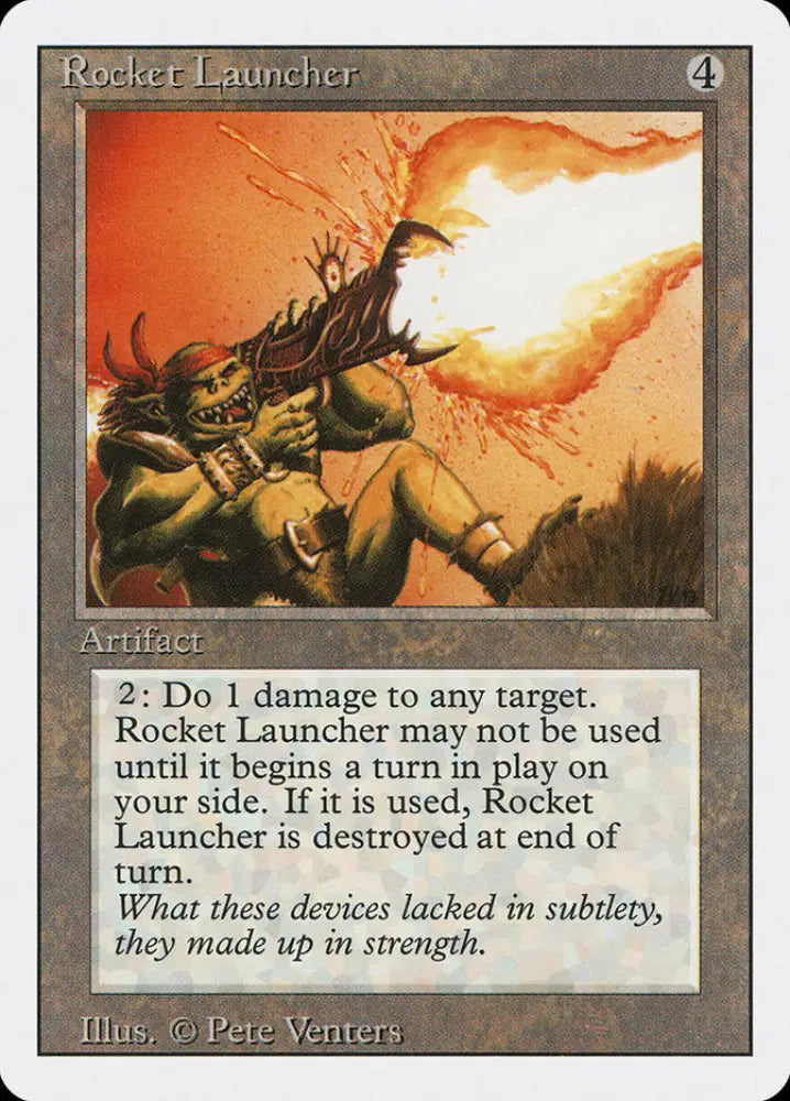 Rocket Launcher [Revised Edition] - MTG Single