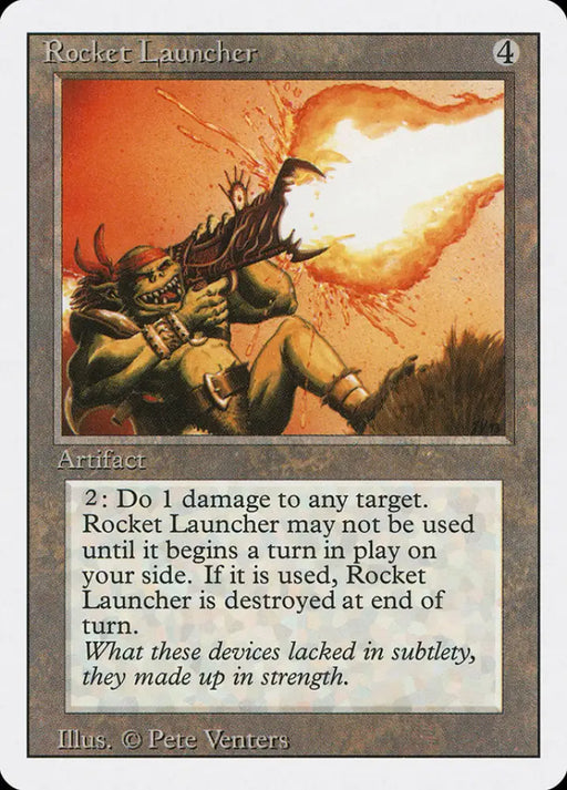 Rocket Launcher [Revised Edition] - MTG Single