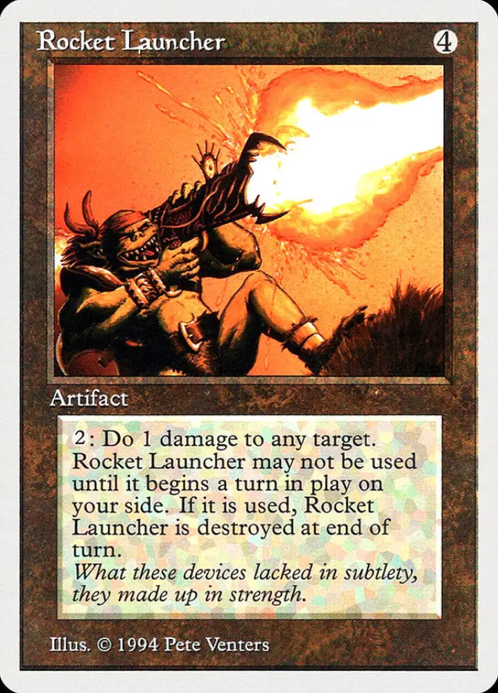Rocket Launcher [Summer Magic / Edgar] - MTG Single