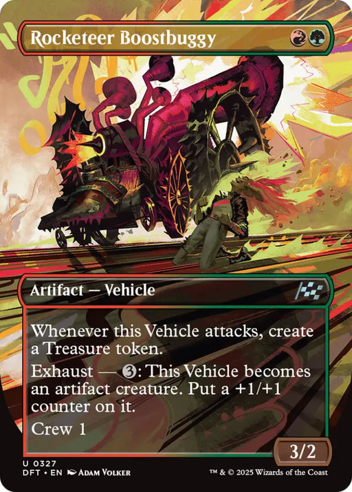 Rocketeer Boostbuggy (Borderless) [Aetherdrift] - MTG Single