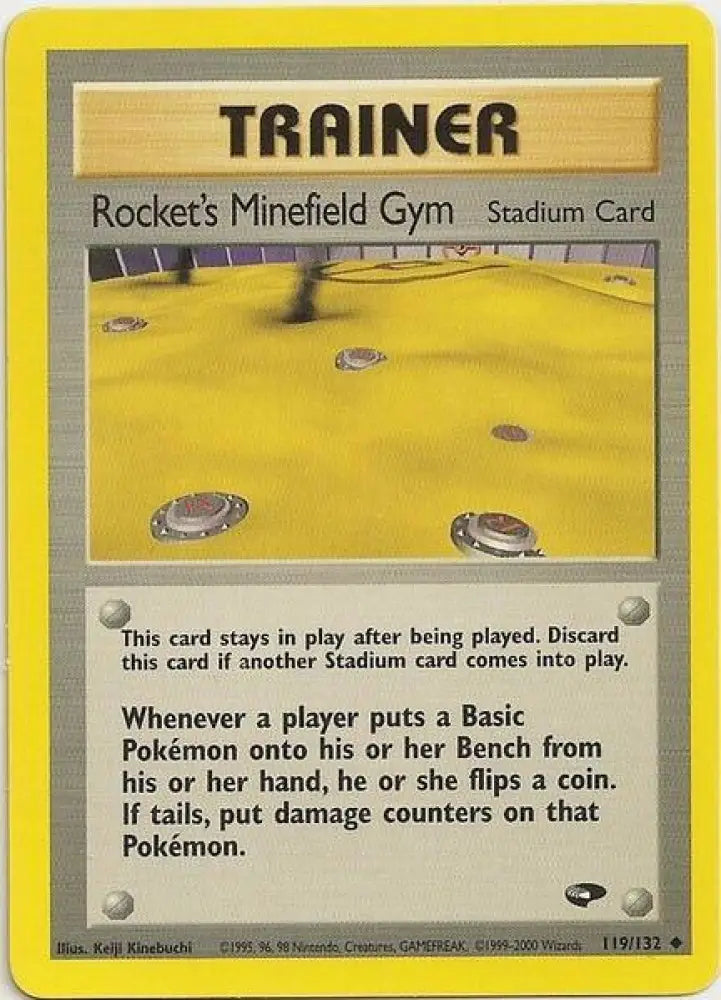 Rocket’s Minefield Gym (119/132) [Gym Challenge Unlimited] - Pokemon Single