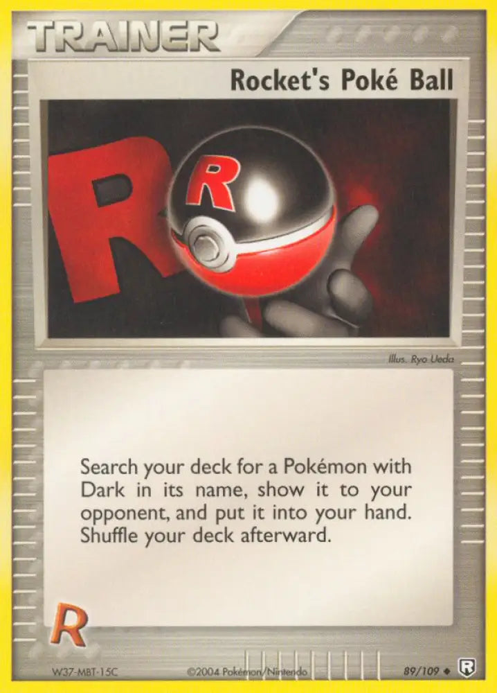 Rocket’s Poke Ball (89/109) [EX: Team Rocket Returns] - Pokemon Single